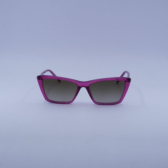 Saint Laurent SL737 MICA THIN 006 Sunglasses Cyclamen Cat Eye Frame main image 8